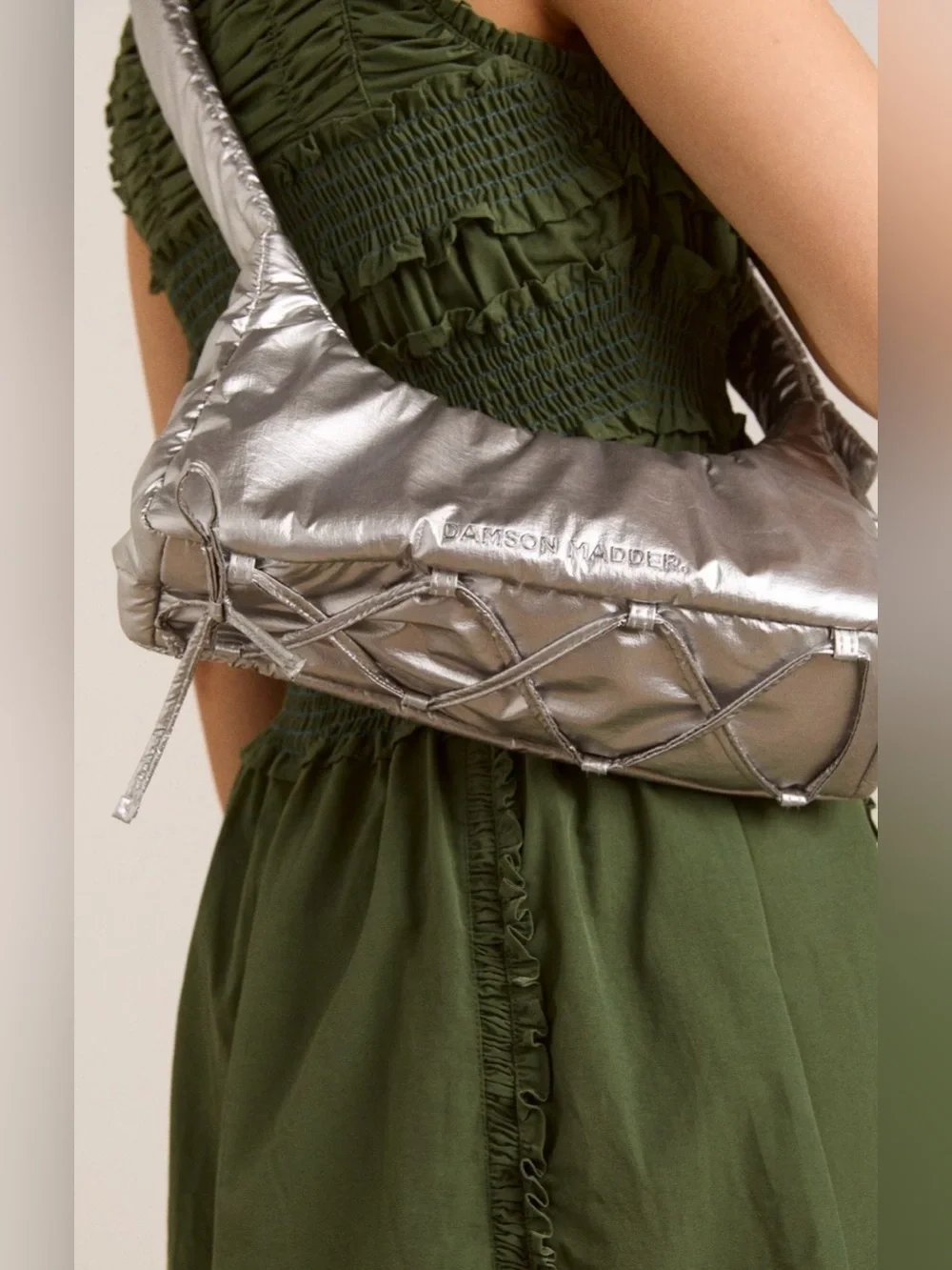 Damson Madder Puffy Saz Bag